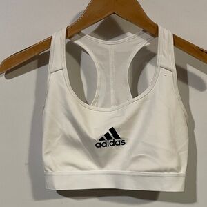 Adidas aeroready White Racerback Sports Bra